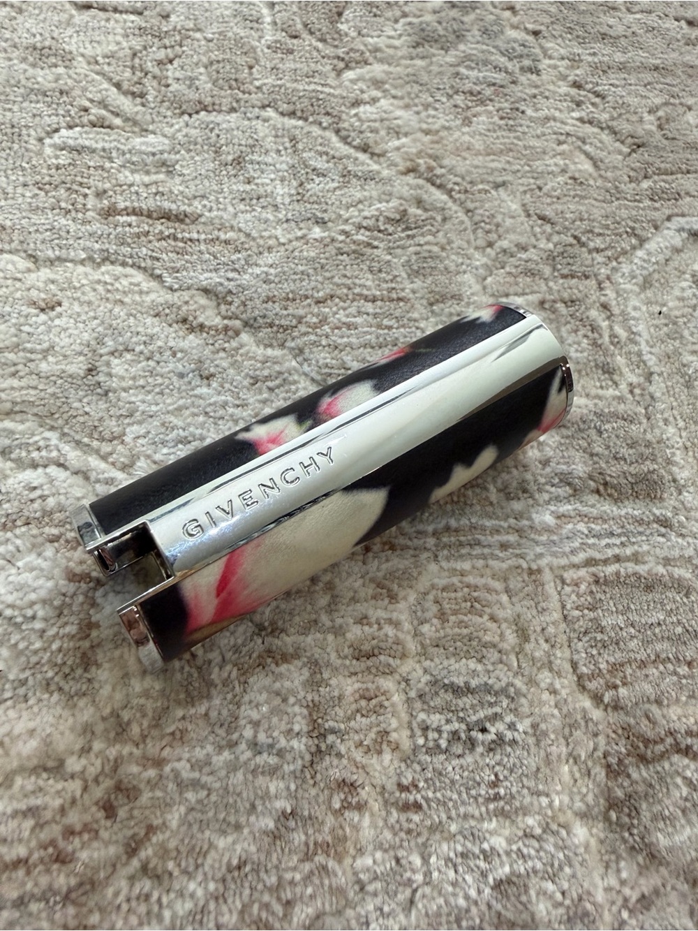Givenchy Le Rouge Burgundy Leather Lipstick Case Only
